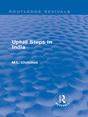 cover image of Routledge Revivals